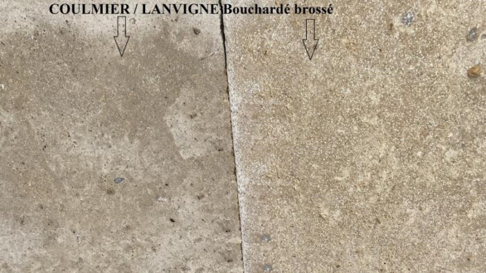 COULMIER - LANVIGNES Bouchardé brossé