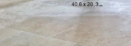 40 x 20cm en Travertin 1er choix