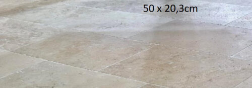 50x20cm Travertin Classic Light Mix