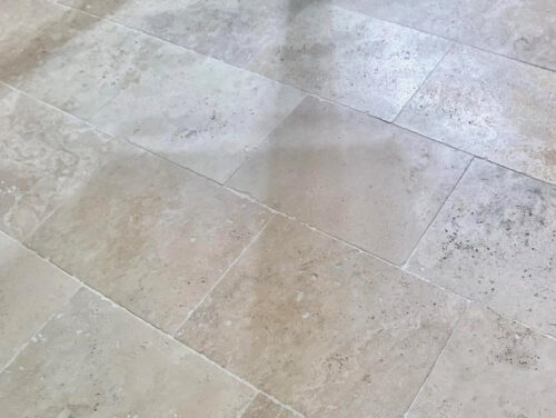 Travertin en bandes longueurs libre, largeur 50cm, épaisseur 1,2cm