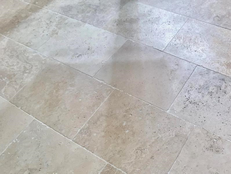 Travertin en bandes longueurs libre, largeur 50cm, épaisseur 1,2cm