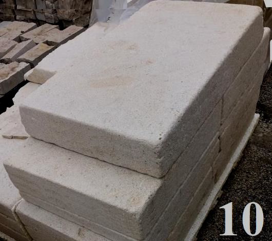 MONTAGNAC Doré pierre naturelle du Périgord finition vibré ép. 10cm