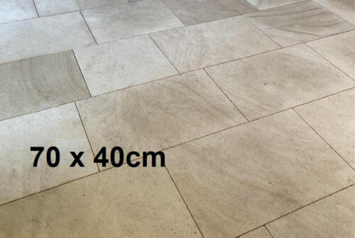 MAUVY Brossé arêtes ébréchées 70 x 40cm Epaisseur 2cm