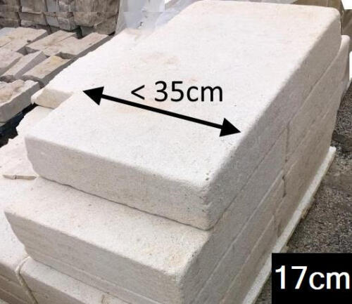 Margelle de bassin en pierre naturelle