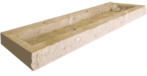 vasque pierre Travertin naturel