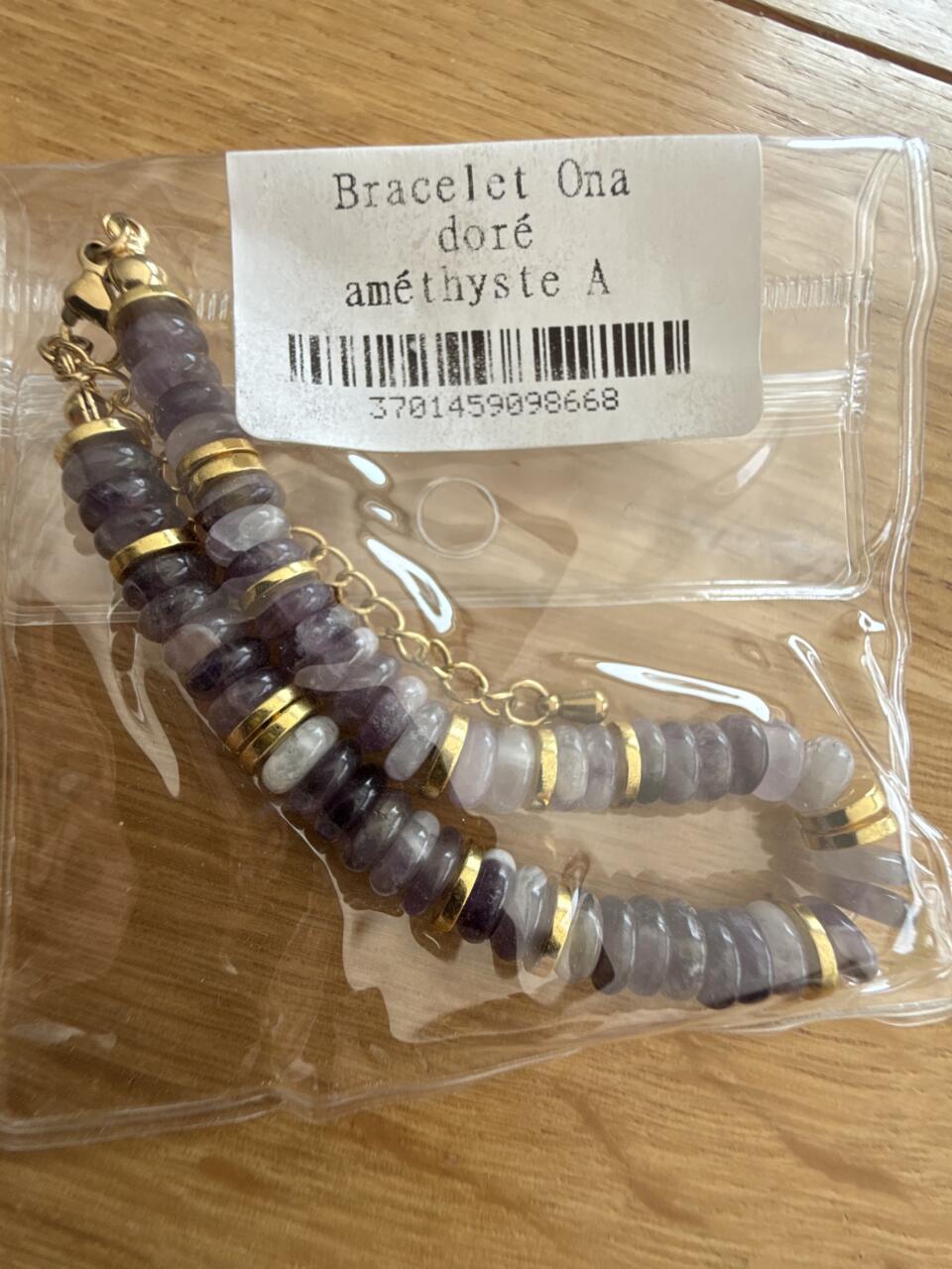 BRACELET ONA DORE AMETHYSTE A