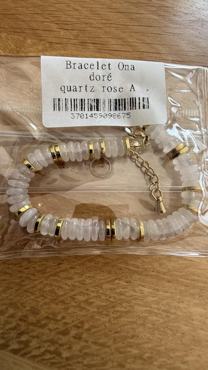 BRACELET ONA DORE QUARTZ ROSE A