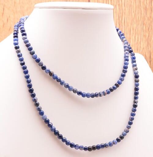 COLLIER BOULE 04MM SODALITE A