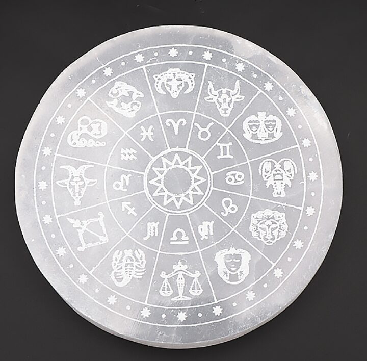 PLAQUE SÉLÉNITE A+ ZODIAQUE 100MM (1 PIÈCE) - 05