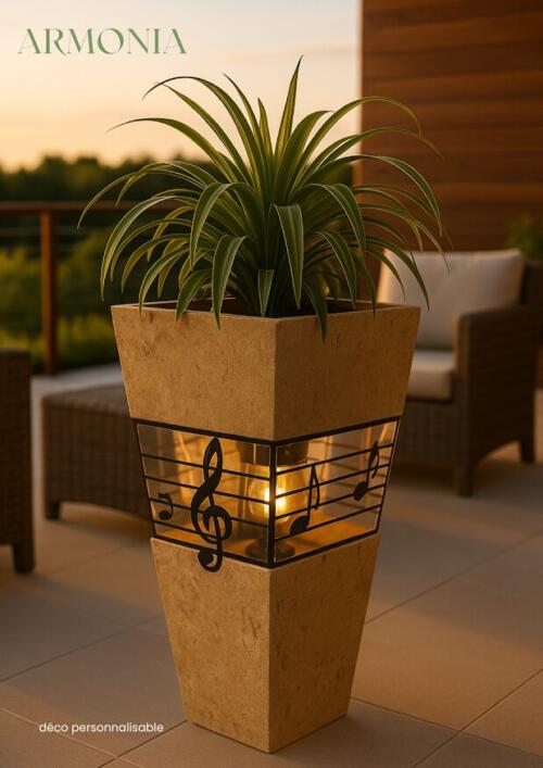 Jardinière ARMONIA HAUTEUR 90cm