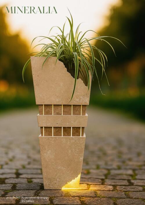 Jardinière MINERALIA HAUTEUR 90cm