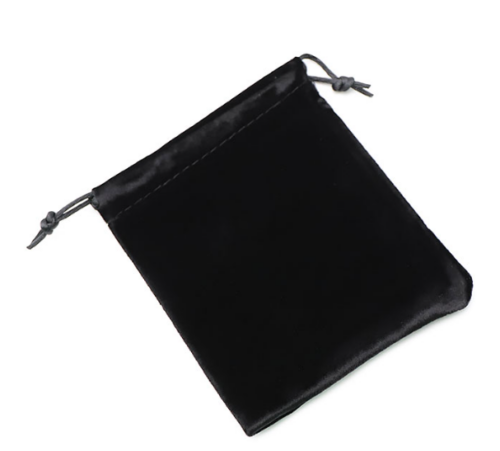 POCHETTE FEUTRINE NOIRE 10X12CM