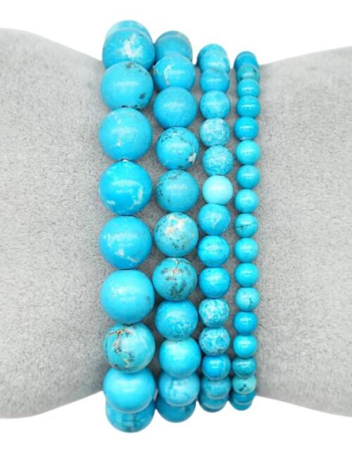 Bracelet Howlite Turquoise 8mm