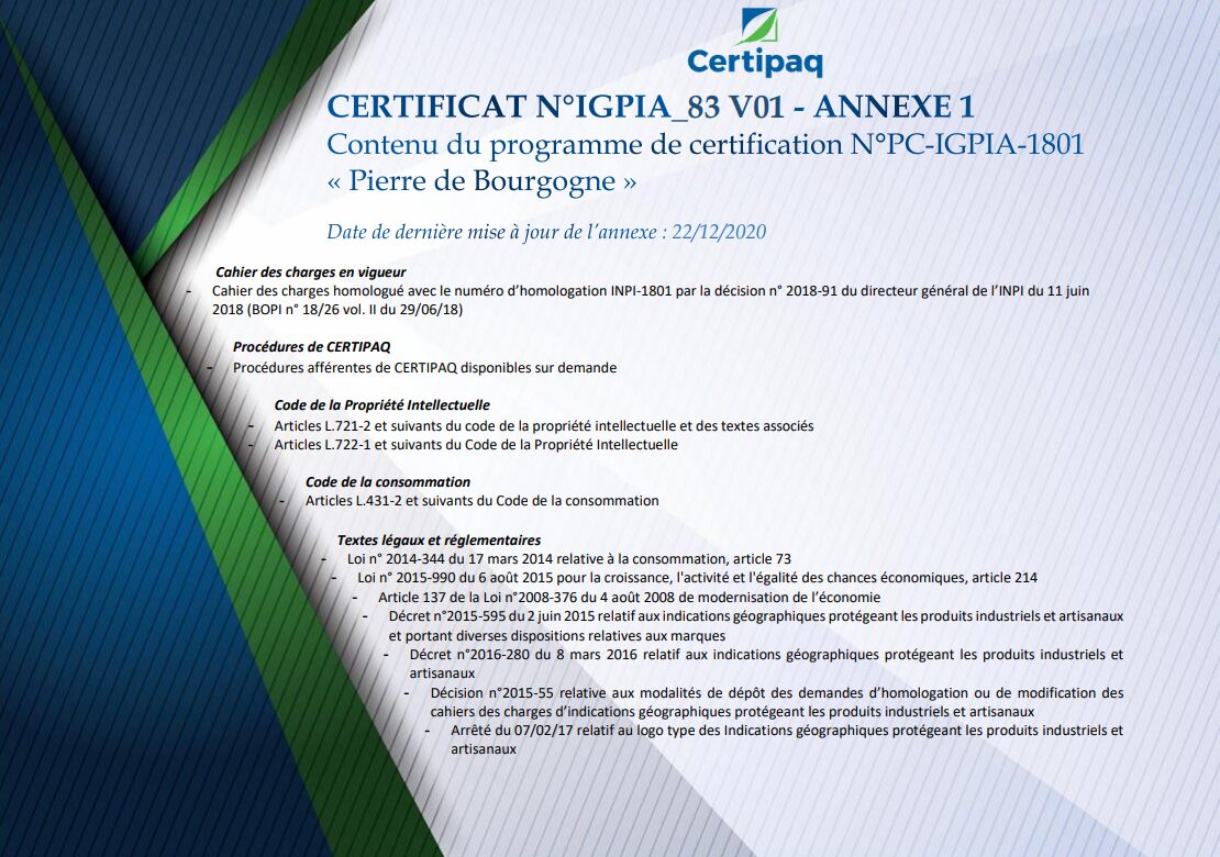 Pierre de Bourgogne LANVIGNES en bandes longueurs libres largeurs 40cm, épaisseur 1,5cm - Prix au m² – Image 8