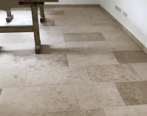 Massangis Pierre de Bourgogne dallage en bandes longueurs libres, largeur 40cm, épaisseur 1,5cm