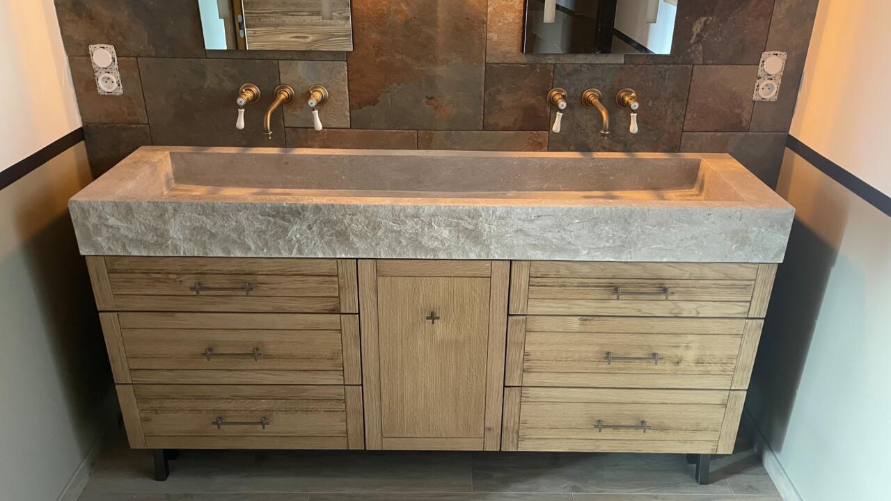 Vasque évier Ferrals-les-Montagnes 150x45x15cm