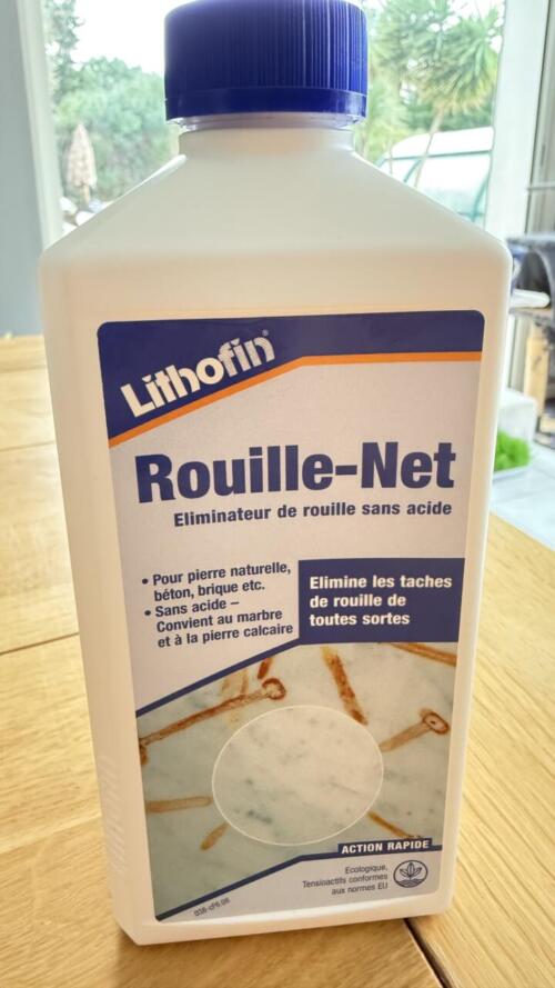 ROUILLE-NET Eliminateur de rouille sans acide